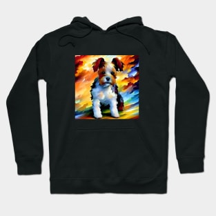 Long-Haired Terrier / Jack Russell Terrier Hoodie